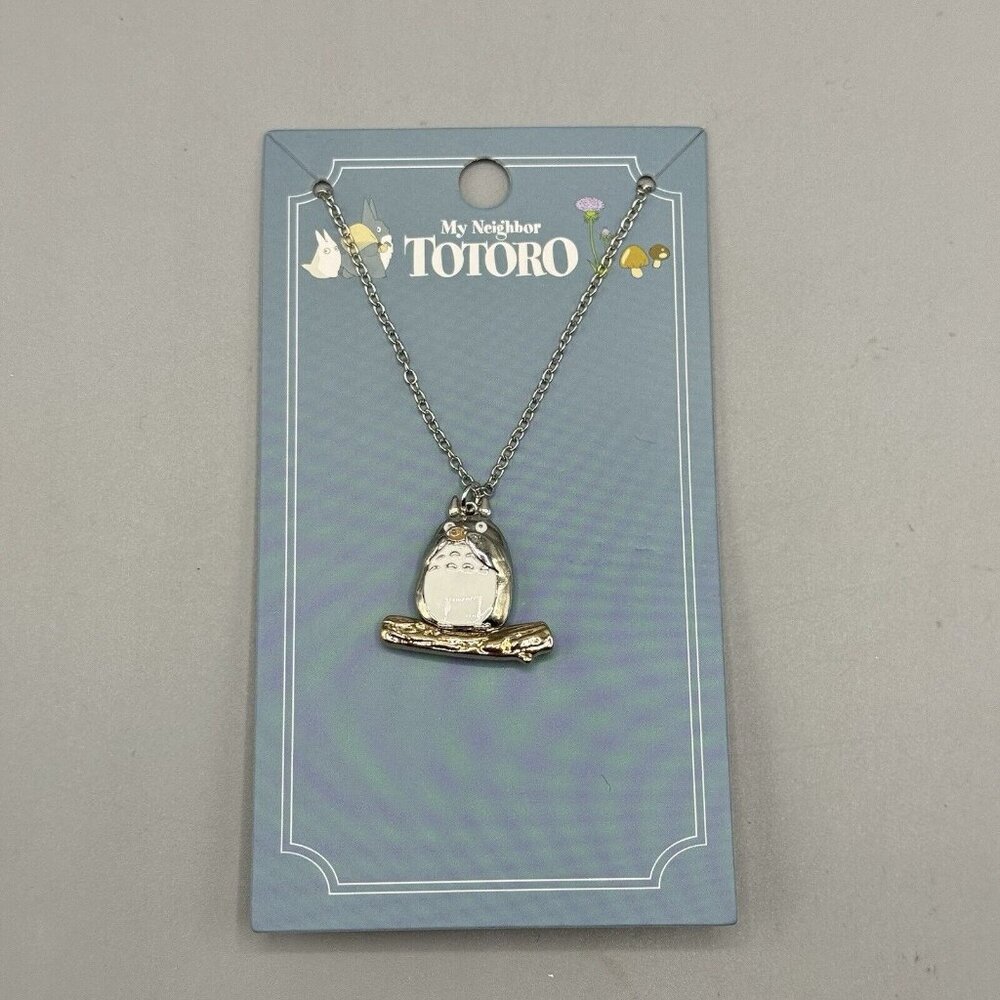 Her Universe Studio Ghibli My Neighbor Totoro Ocarina On Branch Necklace NEW